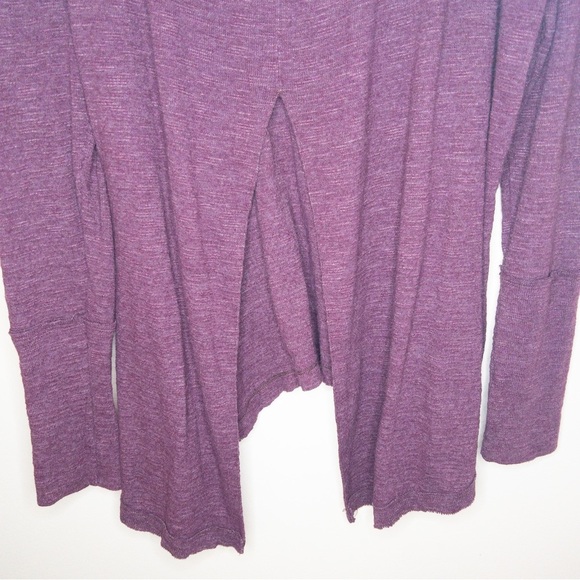 We The Free Free People Split Back Cowl Neck Knit Blouse - Picture 7 of 9